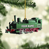 AOVL Custom Railroader Ornament 2024 Railroader Christmas Ornament Christmas Keepsake for Railroader Trainman Ornament Gifts for Railroader Railroader Keepsake Gifts for Trainman (RR12)